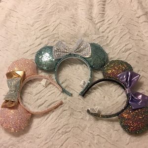 Disney “Minnie ears” purchased through Claire’s 🌸